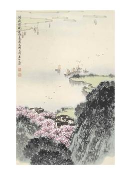 宋文治 洞庭春曉