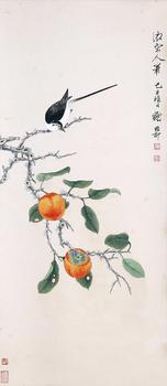 謝稚柳    花鳥