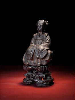 明代 銅文昌帝君像