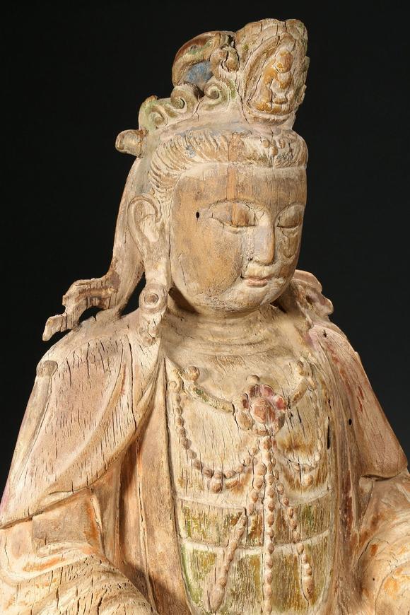 清代木制佛像