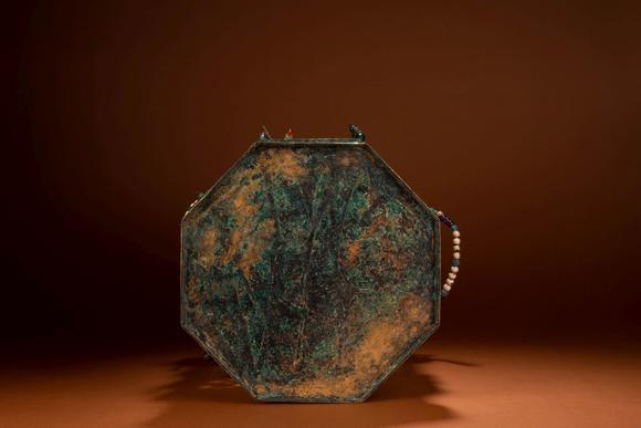 中国宋代铜鎏金七宝舍利塔