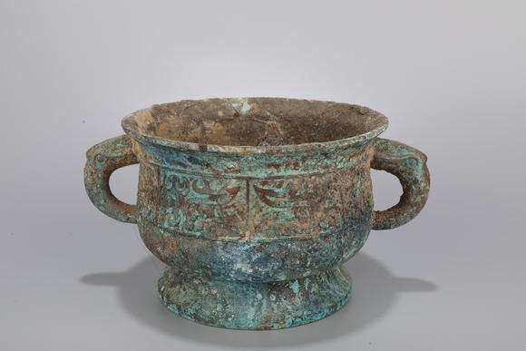 双耳铜鍪