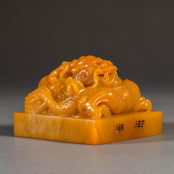 中国清代田黄石印章