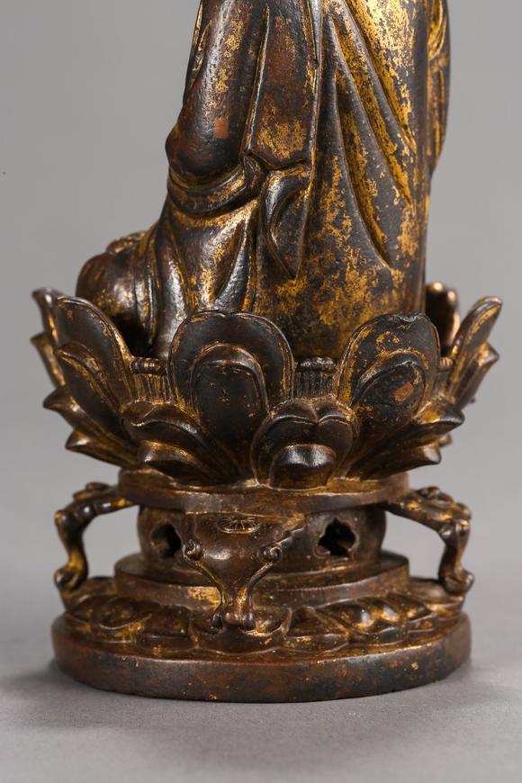 中国辽代铜鎏金佛像liaodynastychinesebronzegiltbuddhastatues