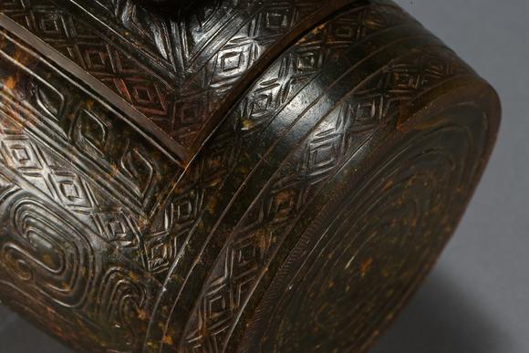 irvington auction incancient chinese hetian jade drum