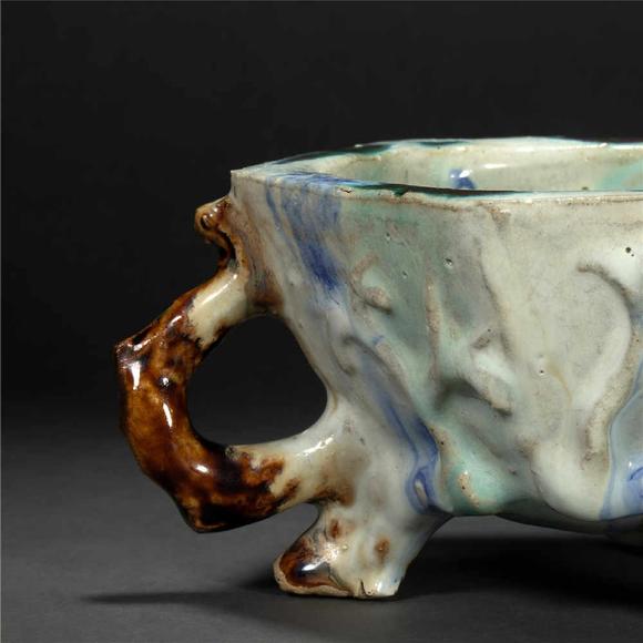 shiwankilnearcupfromming明代石湾窑耳杯