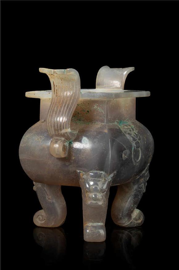 agatecenserfromliao辽代玛瑙香炉