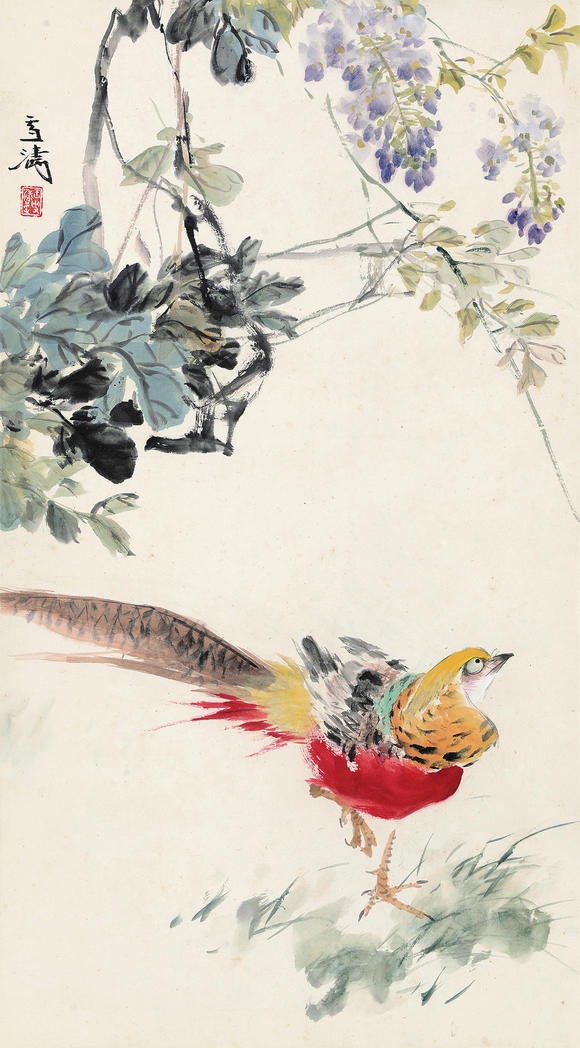 王雪涛19031982锦鸡图