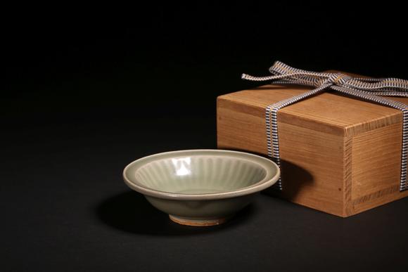 东京新日本明 龙泉折沿盘