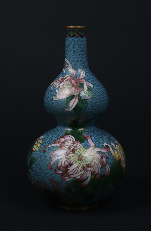 景泰蓝葫芦瓶_景泰蓝葫芦瓶估价_景泰蓝葫芦瓶高清大图_易拍全球bak