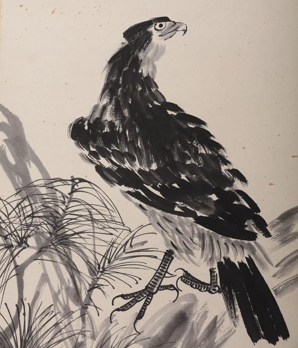 swan古美术齐白石《鹰》