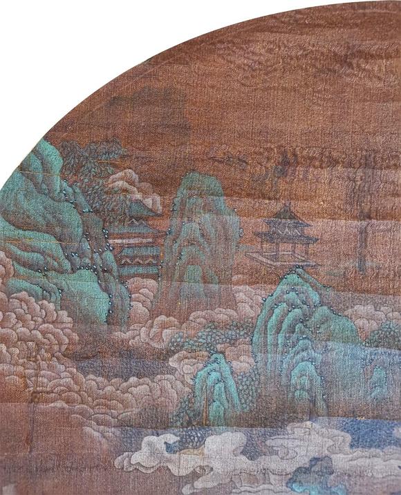 刘松年江山如画青绿山水