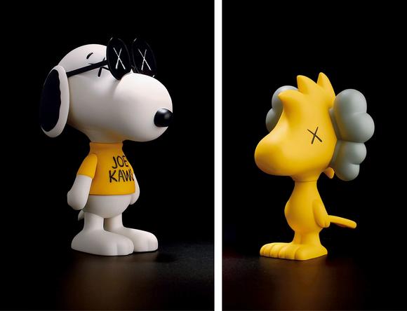 kaws史努比糊涂塌克