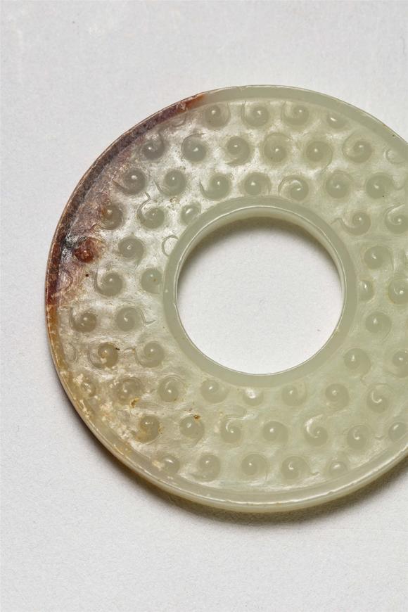 宋代或以上谷纹玉璧songdynastyorearlierdynastyjadebi