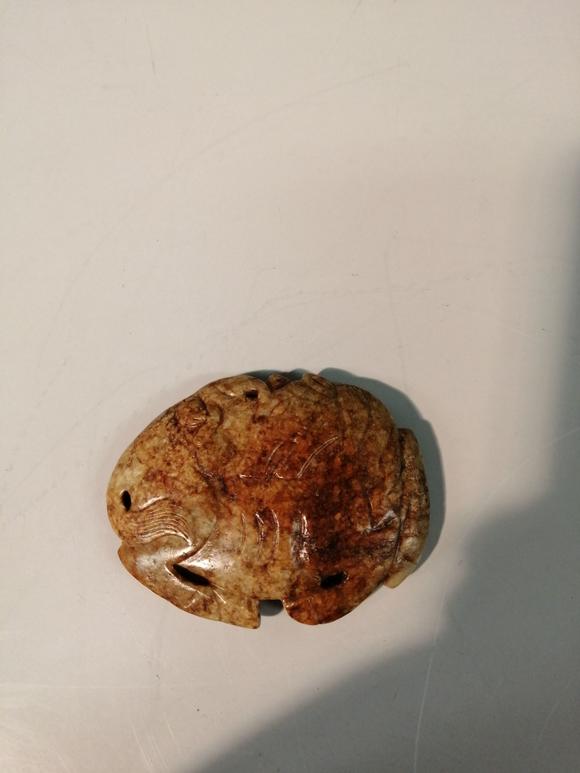 宋马上封侯纹玉带扣