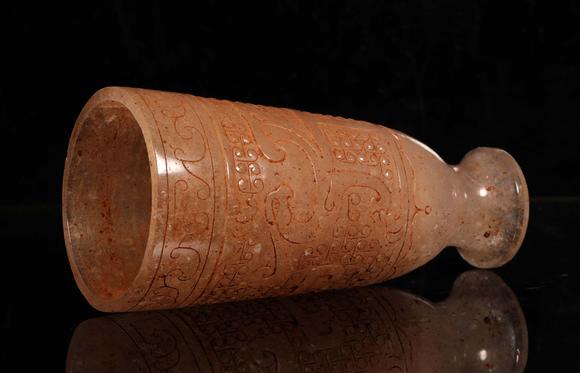 paulings汉代 水晶杯一对